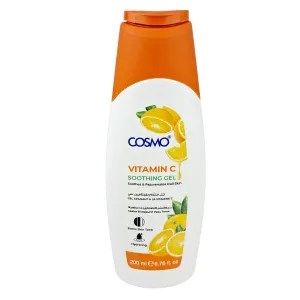 COSMO Vitamin C Soothing Gel – Hydrating & Rejuvenates Dull Skin, Evens Skin Tone (200 ml) (Made in Dubai)